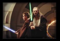 Obi-Wan Kenobi and Qui-Gon Jinn.