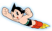 Atom, star of the long-running science fiction series Mighty Atom (also known as Astro Boy to Western audiences).