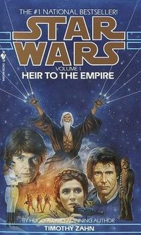 Timothy Zahn's Heir to the Empire, the first volume in the Thrawn Trilogy.