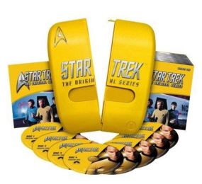 The first season DVD box set of the original Star Trek television series from 1966.