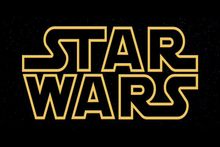 Opening logo to the Star Wars films.