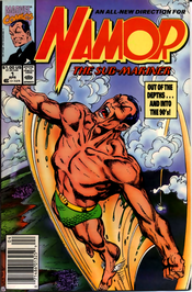 Cover to Namor #1 (1990)John Byrne, artist