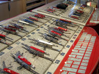 Victorinox's knives on display at a Lucerne retailer