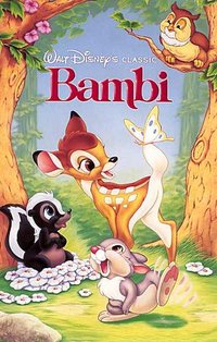 1989 VHS cover of Bambi.