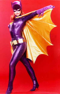 Yvonne Craig as Batgirl.