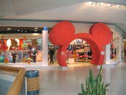Disney Store in Scarborough, Ontario, Canada, after a 2005 renovation.