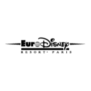 The first official logo of the Euro Disney Resort