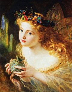 Take the Fair Face of Woman... by Sophie Anderson