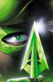 Cover to Green Arrow #1 (2000). Art by Matt Wagner.