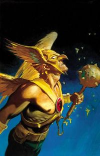 Cover to Hawkman v4 # 1. Art by Andrew Robinson.