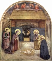 Adorazione del Bambino (Adoration of the Child) by Beato Angelico.