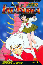 2nd English edition of InuYasha Vol. 1 manga graphic novel.