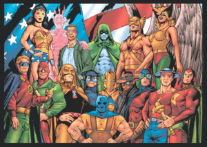The post-Crisis version of the JSA's Golden Age roster.