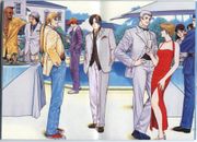 King of Fighters '98 promotional group capture.