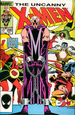 Magneto goes on trial for his crimes in Uncanny X-Men #200. Art by John Romita Jr.