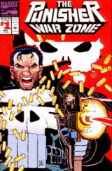 The Punisher War Zone #1 (March 1992), cover art by John Romita Jr.