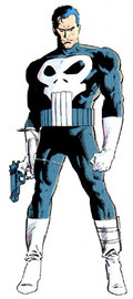 Old classic Punisher costume.