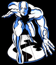 The Silver Surfer from the animated series.
