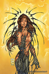Cover for Witchblade #25 by Michael Turner