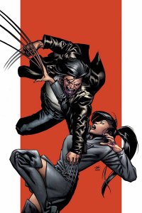 Cover of Ultimate X-Men #60, featuring Wolverine and Deathstrike. Art by Stuart Immonen.