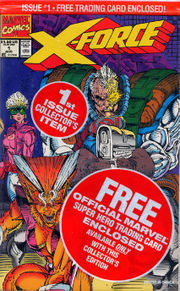 Cover to X-Force Vol. 1 #1 (August 1991).
